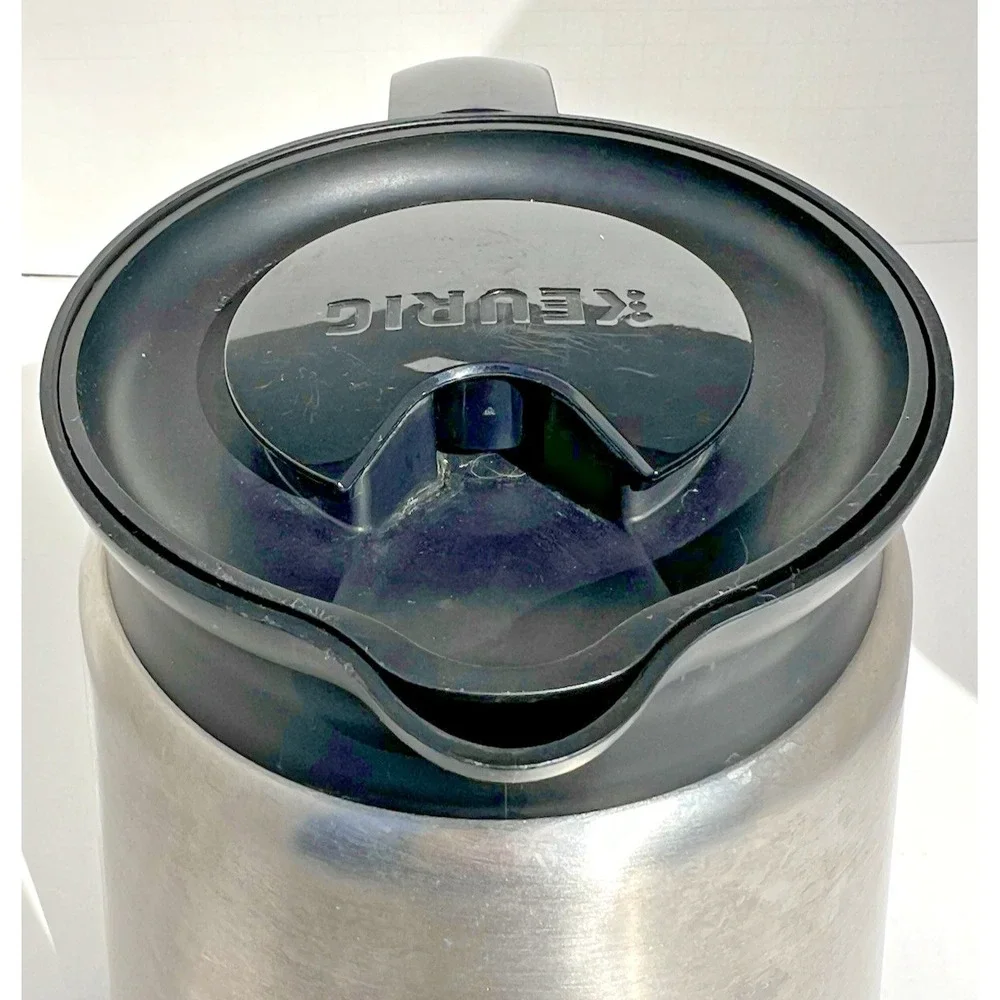 Thermal Carafe Keurig 2 0 32oz Stainless Steel 1648X Coffee Pot Brew Through Lid